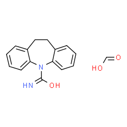 ChemSpider 2D Image | Formic acid - 10,11-dihydro-5H-dibenzo[b,f]azepine-5-carboxamide (1:1) | C16H16N2O3