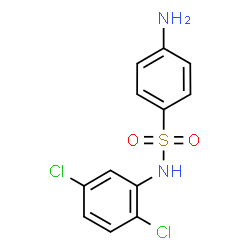 ChemSpider 2D Image | 4-Amino-N-(2,5-dichlorophenyl)benzenesulfonamide | C12H10Cl2N2O2S