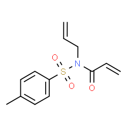 ChemSpider 2D Image | N-Allyl-N-[(4-methylphenyl)sulfonyl]acrylamide | C13H15NO3S
