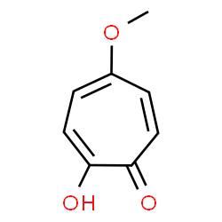 ChemSpider 2D Image | 2-hydroxy-5-methoxy-cyclohepta-2,4,6-trien-1-one | C8H8O3