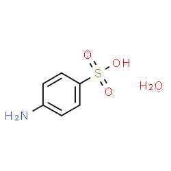 ChemSpider 2D Image | SULFANILIC ACID MONOHYDRATE | C6H9NO4S