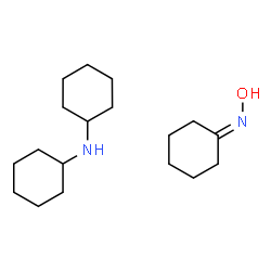 ChemSpider 2D Image | N-Cyclohexylcyclohexanamine - N-hydroxycyclohexanimine (1:1) | C18H34N2O