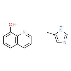 ChemSpider 2D Image | 8-Quinolinol - 4-methyl-1H-imidazole (1:1) | C13H13N3O