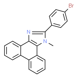 ChemSpider 2D Image | CSID:21129743 | C22H15BrN2