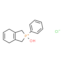 ChemSpider 2D Image | 2-Hydroxy-2-phenyl-2,3,4,7-tetrahydro-1H-isophosphindolium chloride | C14H16ClOP