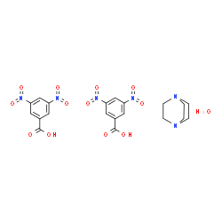 ChemSpider 2D Image | 3,5-Dinitrobenzoic acid - 1,4-diazabicyclo[2.2.2]octane hydrate (2:1:1) | C20H22N6O13