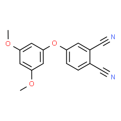 ChemSpider 2D Image | 4-(3,5-Dimethoxyphenoxy)phthalonitrile | C16H12N2O3