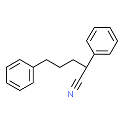 ChemSpider 2D Image | 2,5-Diphenylpentanenitrile | C17H17N