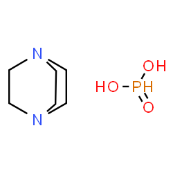 ChemSpider 2D Image | 1,4-Diazabicyclo[2.2.2]octane phosphonate (1:1) | C6H15N2O3P