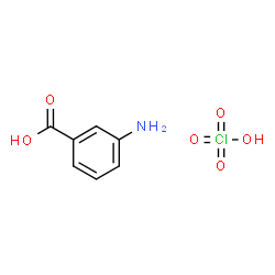 ChemSpider 2D Image | 3-Aminobenzoic acid perchlorate (1:1) | C7H8ClNO6