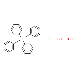 ChemSpider 2D Image | Tetraphenylphosphonium chloride hydrate (1:1:2) | C24H24ClO2P
