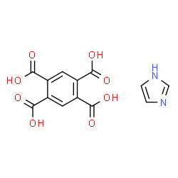 ChemSpider 2D Image | 1,2,4,5-Benzenetetracarboxylic acid - 1H-imidazole (1:1) | C13H10N2O8