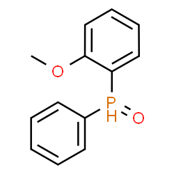 ChemSpider 2D Image | (2-Methoxyphenyl)(phenyl)phosphine oxide | C13H13O2P