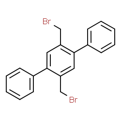 ChemSpider 2D Image | 2',5'-Bis(bromomethyl)-1,1':4',1''-terphenyl | C20H16Br2