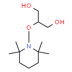 ChemSpider 2D Image | 2-[(2,2,6,6-Tetramethyl-1-piperidinyl)oxy]-1,3-propanediol | C12H25NO3