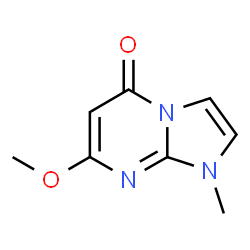 ChemSpider 2D Image | 7-Methoxy-1-methylimidazo[1,2-a]pyrimidin-5(1H)-one | C8H9N3O2