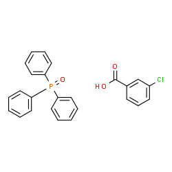 ChemSpider 2D Image | 3-Chlorobenzoic acid - triphenylphosphine oxide (1:1) | C25H20ClO3P