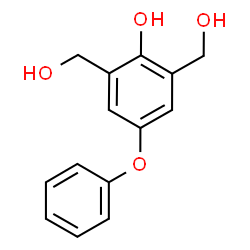 ChemSpider 2D Image | 2,6-Bis(hydroxymethyl)-4-phenoxyphenol | C14H14O4