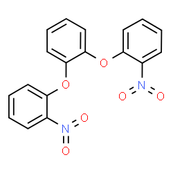 ChemSpider 2D Image | 1,1'-[1,2-Phenylenebis(oxy)]bis(2-nitrobenzene) | C18H12N2O6
