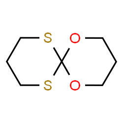 ChemSpider 2D Image | 1,5-Dioxa-7,11-dithiaspiro[5.5]undecane | C7H12O2S2