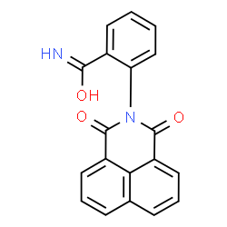 ChemSpider 2D Image | 2-(1,3-Dioxo-1H-benzo[de]isoquinolin-2(3H)-yl)benzamide | C19H12N2O3