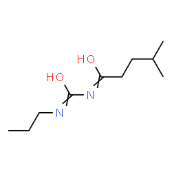 ChemSpider 2D Image | 4-Methyl-N-(propylcarbamoyl)pentanamide | C10H20N2O2