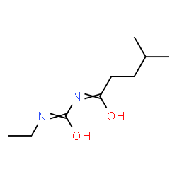ChemSpider 2D Image | N-(Ethylcarbamoyl)-4-methylpentanamide | C9H18N2O2