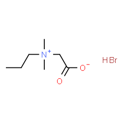 ChemSpider 2D Image | [Dimethyl(propyl)ammonio]acetate hydrobromide (1:1) | C7H16BrNO2