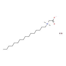 ChemSpider 2D Image | [Hexadecyl(dimethyl)ammonio]acetate hydrobromide (1:1) | C20H42BrNO2