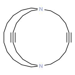 ChemSpider 2D Image | 1,12-Diazabicyclo[10.8.8]octacosa-16,24-diyne | C26H44N2