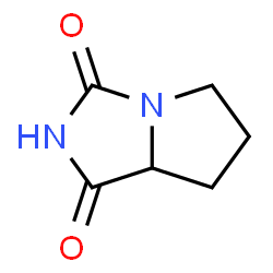 ChemSpider 2D Image | Tetrahydro-1H-pyrrolo[1,2-c]imidazole-1,3(2H)-dione | C6H8N2O2