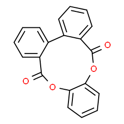 ChemSpider 2D Image | Tribenzo[b,f,h][1,4]dioxecine-6,15-dione | C20H12O4