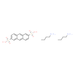 ChemSpider 2D Image | anthracene-2,6-disulfonic acid; butan-1-amine | C22H32N2O6S2