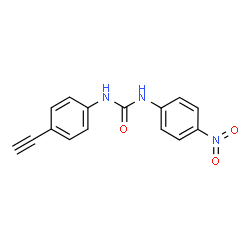 ChemSpider 2D Image | 1-(4-ethynylphenyl)-3-(4-nitrophenyl)urea | C15H11N3O3