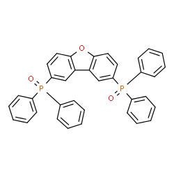 ChemSpider 2D Image | Dibenzo[b,d]furan-2,8-diylbis(diphenylphosphine) dioxide | C36H26O3P2