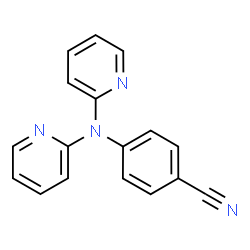 ChemSpider 2D Image | 4-(Di-2-pyridinylamino)benzonitrile | C17H12N4