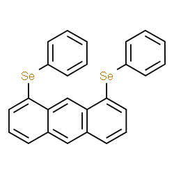 ChemSpider 2D Image | 1,8-Bis(phenylselanyl)anthracene | C26H18Se2