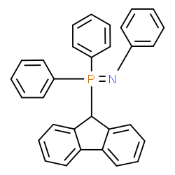 ChemSpider 2D Image | 9H-Fluoren-9-yl(diphenyl)(phenylimino)phosphorane | C31H24NP
