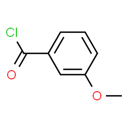 ChemSpider 2D Image | 3-anisoyl chloride | C8H7ClO2