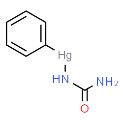 ChemSpider 2D Image | phenylmercuriurea | C7H8HgN2O