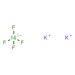 ChemSpider 2D Image | Dipotassium tetrafluoronickelate(2-) | F4K2Ni