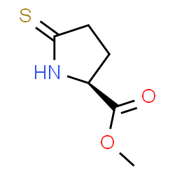 ChemSpider 2D Image | Methyl 5-thioxo-L-prolinate | C6H9NO2S