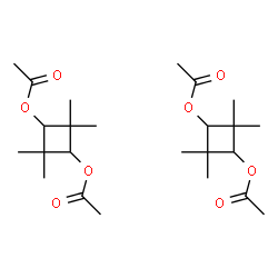 ChemSpider 2D Image | (3-acetoxy-2,2,4,4-tetramethyl-cyclobutyl) acetate | C24H40O8