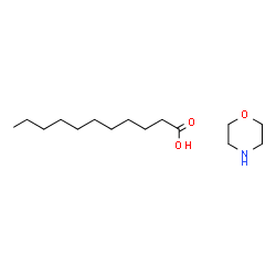 ChemSpider 2D Image | Undecanoic acid - morpholine (1:1) | C15H31NO3