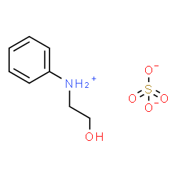 ChemSpider 2D Image | 2-hydroxyethyl-phenyl-ammonium sulfate | C8H12NO5S