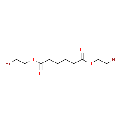 ChemSpider 2D Image | Bis(2-bromoethyl) adipate | C10H16Br2O4