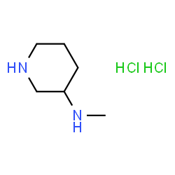 ChemSpider 2D Image | 3-Aminomethylpiperidine 2HCl | C6H16Cl2N2