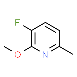 ChemSpider 2D Image | 3-Fluoro-2-methoxy-6-picoline | C7H8FNO