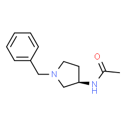 ChemSpider 2D Image | (R)-N-(1-Benzylpyrrolidin-3-yl)acetamide | C13H18N2O