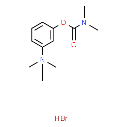 ChemSpider 2D Image | [3-(trimethyl-$l^{5}-azanyl)phenyl] N,N-dimethylcarbamate;hydrobromide | C12H20BrN2O2